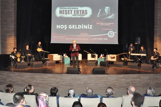 Ustalara Saygı Konseri “Neşet Ertaş” anma programı