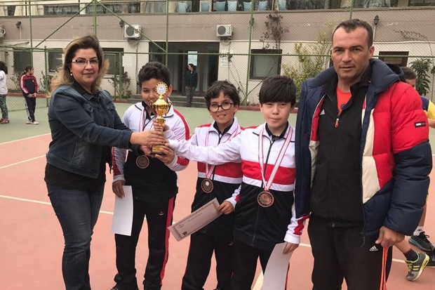 Sanko Okullarının Kort Tenisi başarısı