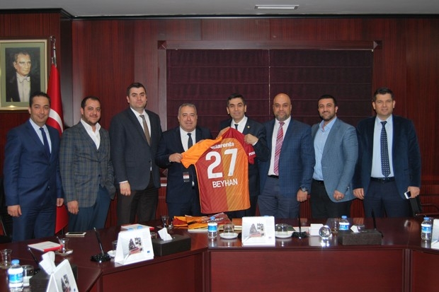 Galatasaraylılar Derneğinden Başkan Hıdıroğlu’na ziyaret