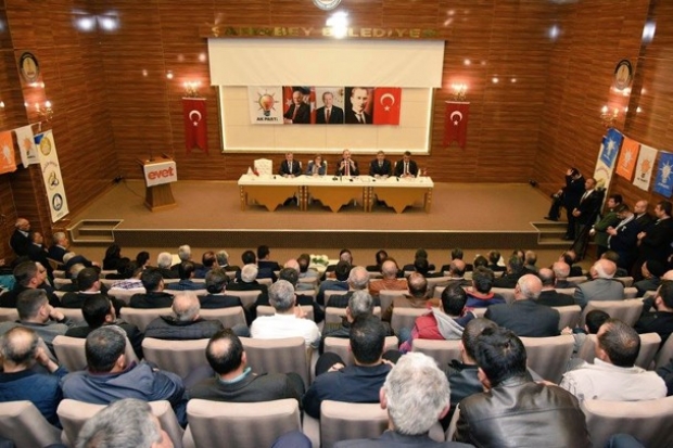 Muhtarlara referandum süreci anlatıldı