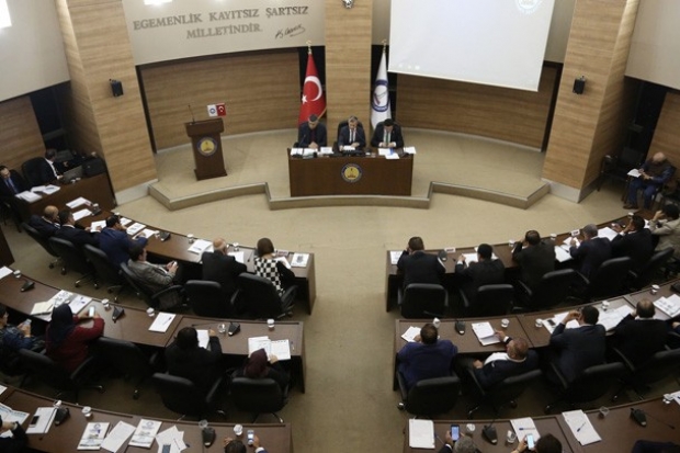 Şahinbey'de  Nisan ayı meclis toplantısı yapıldı