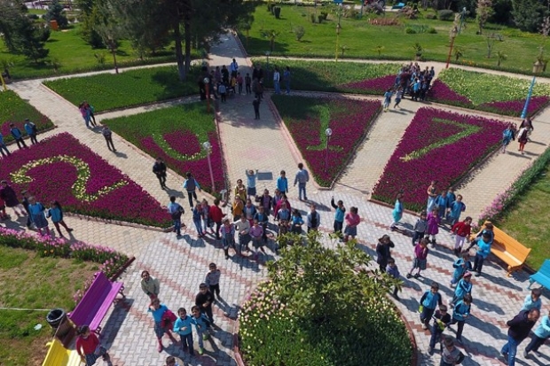 Gaziantep artık rengarenk