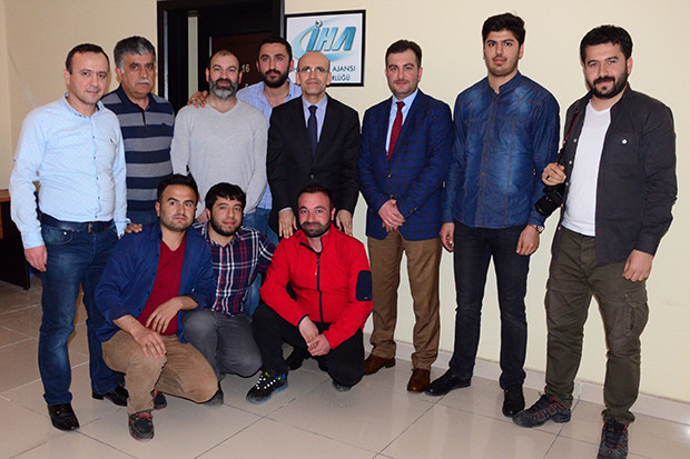Başbakan Yardımcısı Mehmet Şimşek'ten İHA'ya ziyaret
