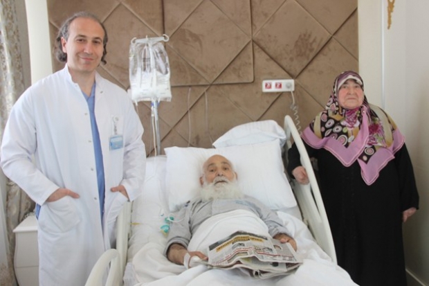 Almanya’da ölüme terk edilen hasta Türkiye’de sağlığına kavuştu