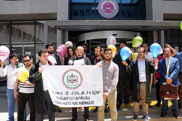 Gaziantep Barosu'ndan kamudan ihraçlara tepki