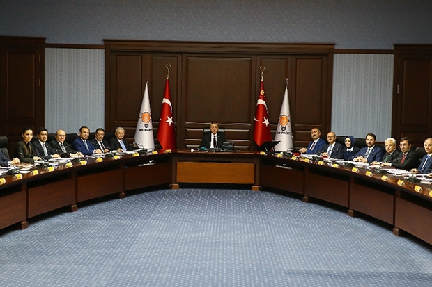 AK Parti MYK Erdoğan başkanlığında toplantı