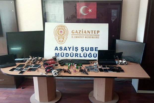 Gaziantep polisi hırsızlara göz açtırmıyor