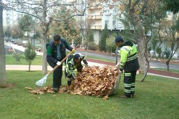 Şehitkamil’de Sonbahar temizliği