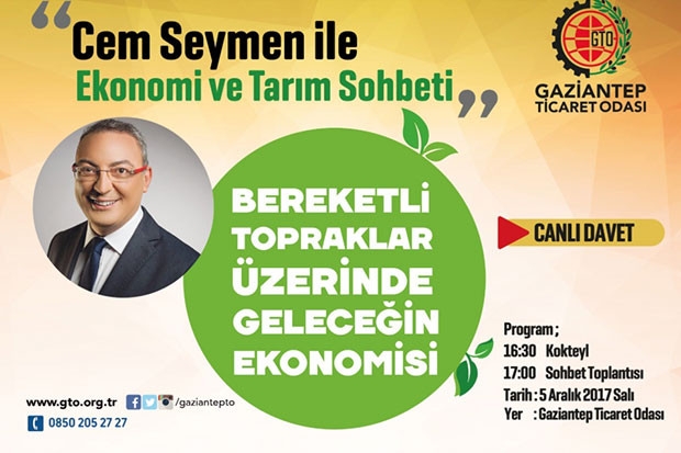 Cem Seymen Gaziantep'e geliyor