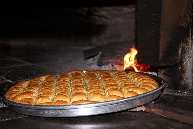 Baklavacıların yılbaşı mesaisi