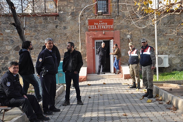 Ceza evinde yangın tatbikatı