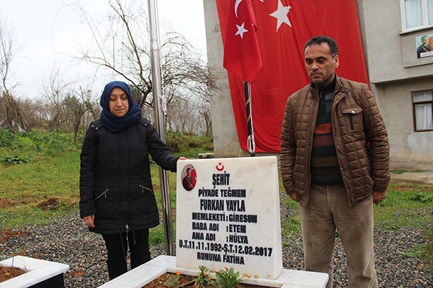 Şehit acısını ikinci kez yaşadılar