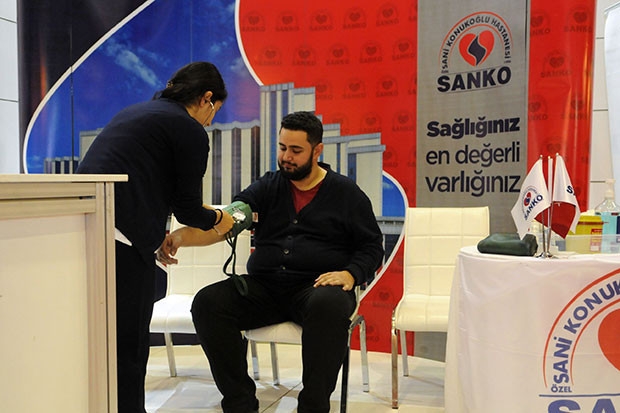 Sanko'dan PENTEX Fuarında sağlık standı