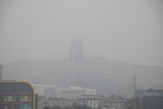 Gaziantep'te yoğun sis