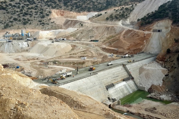 Ardıl Barajı inşaatı tüm hızıyla devam ediyor