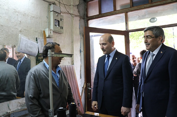 Bakan Soylu Gaziantep esnafını ziyaret etti