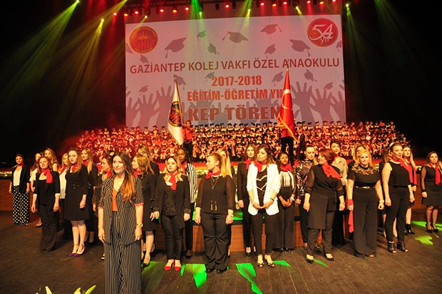 GKV Anaokulu öğrencilerinde kep coşkusu