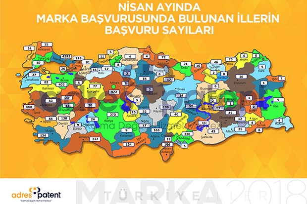 İŞTE GAZİANTEP'İN MARKA BAŞVURU SAYISI