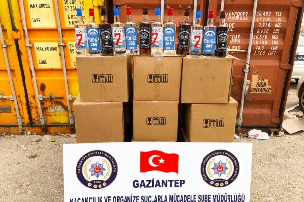 Gaziantep’te sahte alkol operasyonu