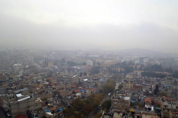 Gaziantep'te yoğun sis hayatı etkiliyor