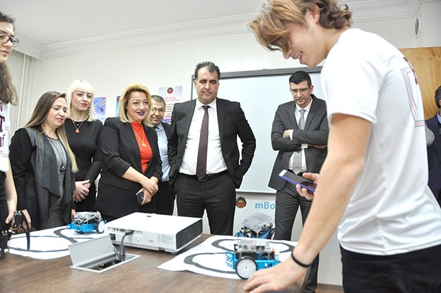 GKV Özel Liseleri Robotik-Kodlama atölyesi açıldı