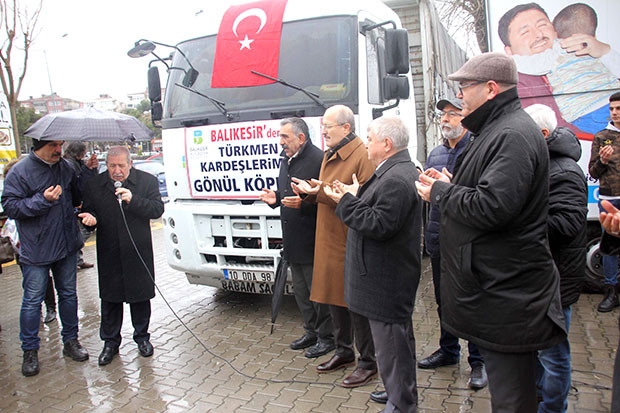 Türkmenlere yardım eli