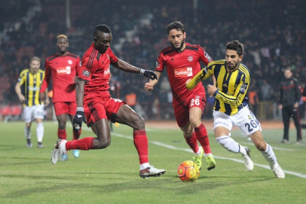 GAZİANTEPSPOR: 2 - FENERBAHÇE: 2