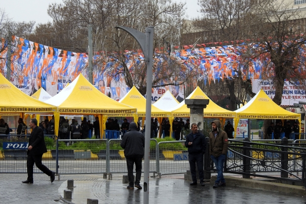 Miting öncesi yoğun güvenlik önlemleri