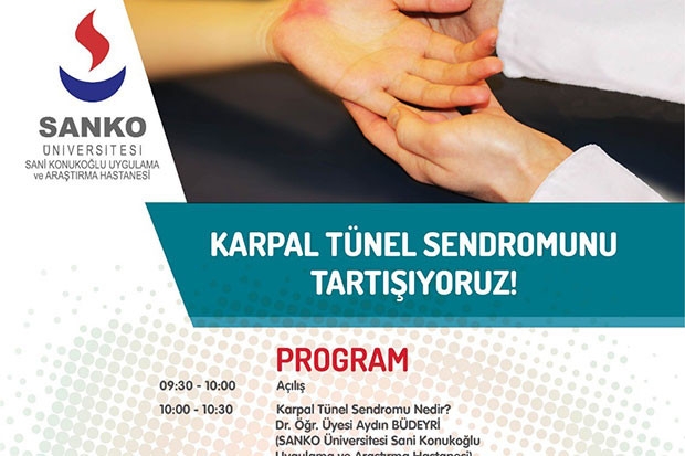 “Karpal Tünel Sendromu” tartışılacak