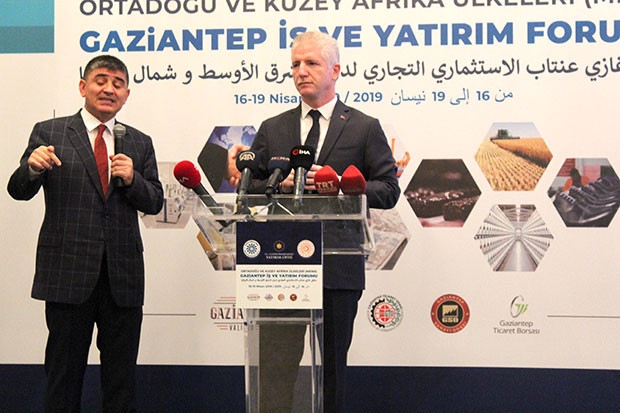 Gaziantep iş ve yatırım forumu başladı