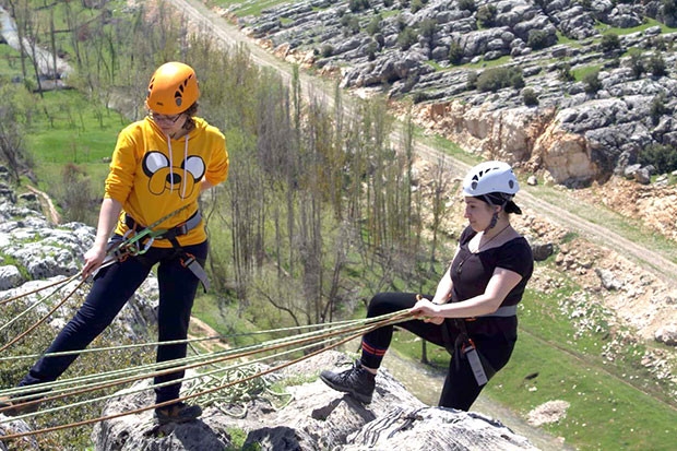 GAÜN’lü dağcılar Köklüce Kalyonu’nda