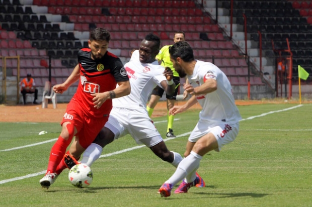 Eşkişehirspor ile Gaziantepspor 24. randevuda