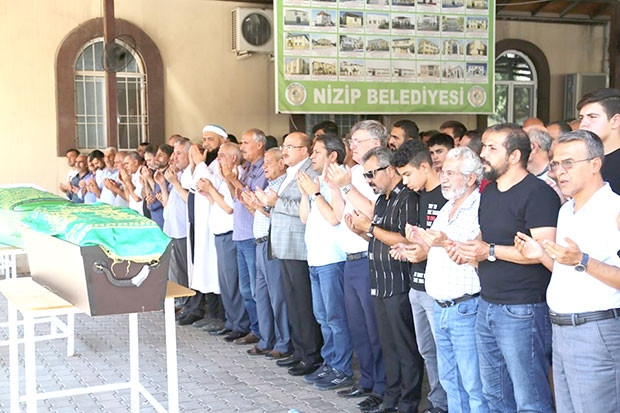 Belçika'da öldürülen Türk, Nizip'te defnedildi