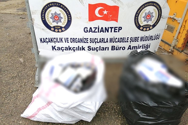 Gaziantep'te kaçak sigara ele geçirildi