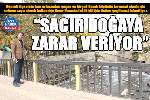 “SACIR DOĞAYA ZARAR VERİYOR”