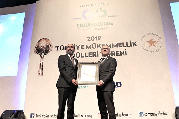 GTO’nun Hizmet Kalitesi 5 Yıldız İle Ödüllendirildi