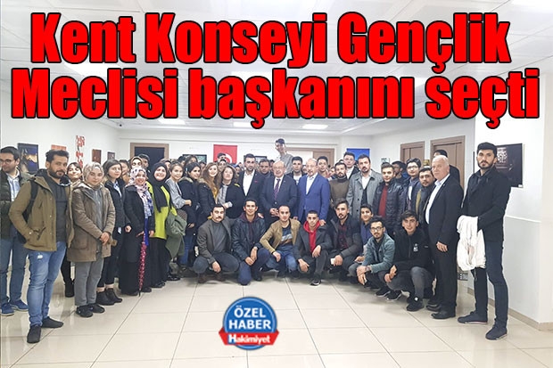 Kent Konseyi Gençlik Meclisi başkanını seçti