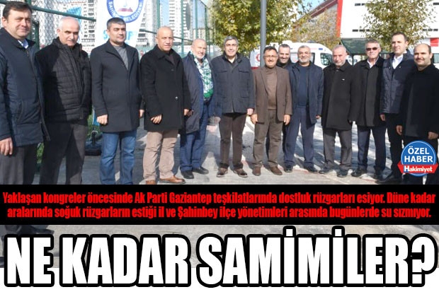 NE KADAR SAMİMİLER?