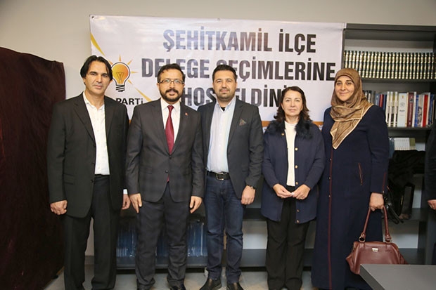 Ak Parti Şehitkamil İlçe Başkanlığın’da Delege seçimleri yapıldı