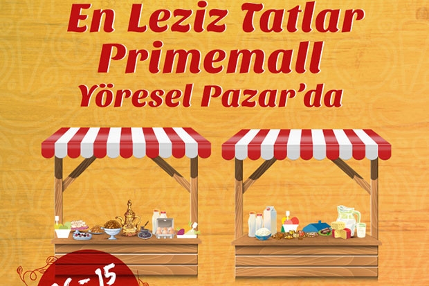 YÖRESEL ÜRÜNLER PAZARI PRİMEMALL GAZİANTEP’TE!