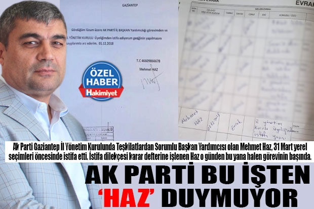 AK PARTİ BU İŞTEN ‘HAZ’ DUYMUYOR