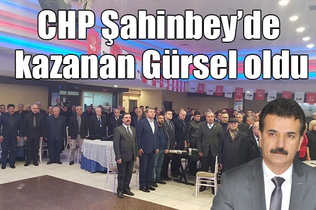 CHP Şahinbey’de kazanan Gürsel oldu