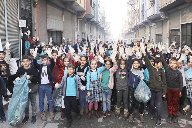 Şehitkamil’de temizlik harekatı yapıldı