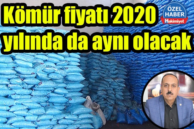 Kömür fiyatı 2020 yılında da aynı olacak