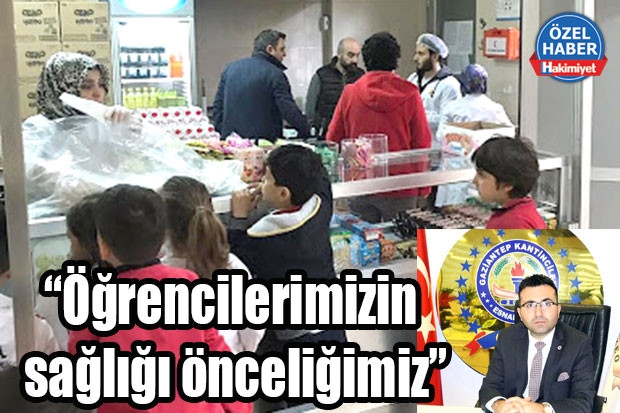 “Öğrencilerimizin sağlığı önceliğimiz”