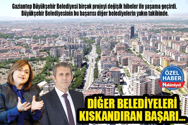 DİĞER BELEDİYELERİ KISKANDIRAN BAŞARI