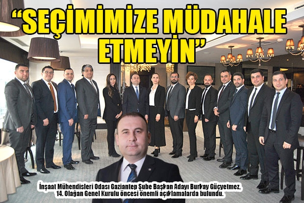 “SEÇİMİMİZE MÜDAHALE ETMEYİN”