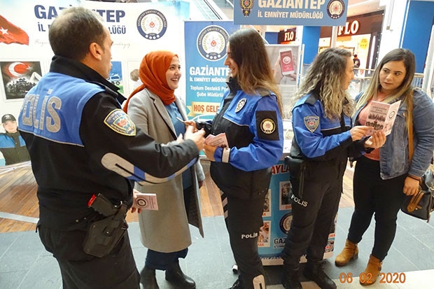 Gaziantep polisi 31 bin kadına ulaştı
