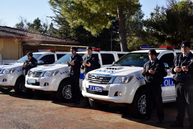 20 zırhlı araç dualarla hizmete girdi