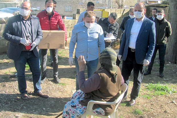 Araban Kaymakamlığı yaşlılar için seferber oldu